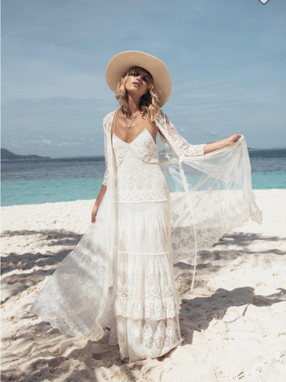 Spell Canyon Moon Mesh Duster